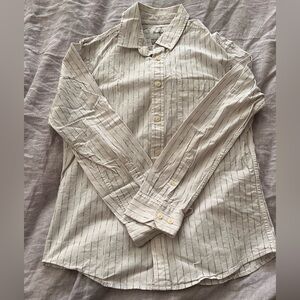 Goodfellow & Co Striped Button Down Long Sleeve Shirt